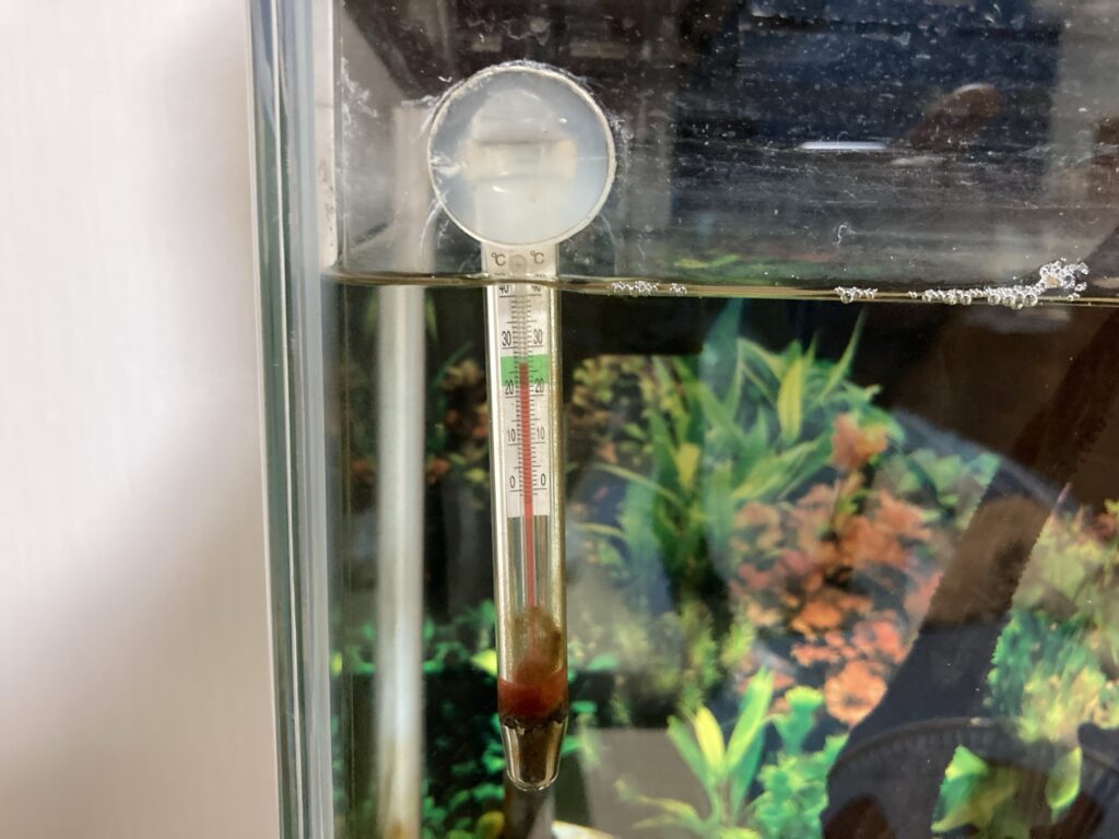 クールファン取り付け後の水温