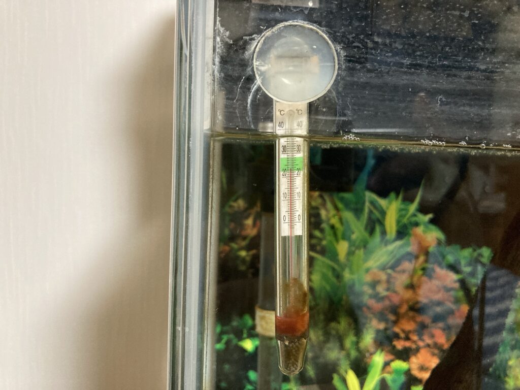 クールファン取り付け前の水温